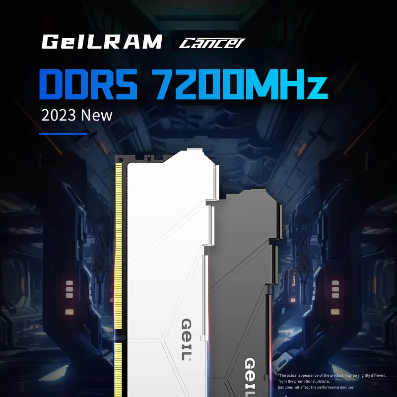 GeIL-Memoria Ram para PC de escritorio, ddr5, 5200MHZ, 5600MHZ, 6000MHZ, compatible con XMP 1,25/1,35 V, 6400MHZ, 6800MHZ, 16GB, 32gb