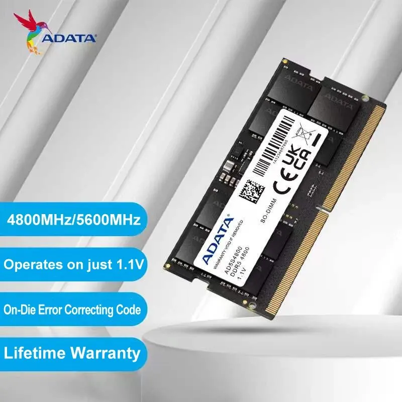 ADATA Premier DDR5 16GB 4800MHz CL40 262-Pin SODIMM memoria portÃ¡til RAM 32GB 5600MHz CL46 Ãºnico original