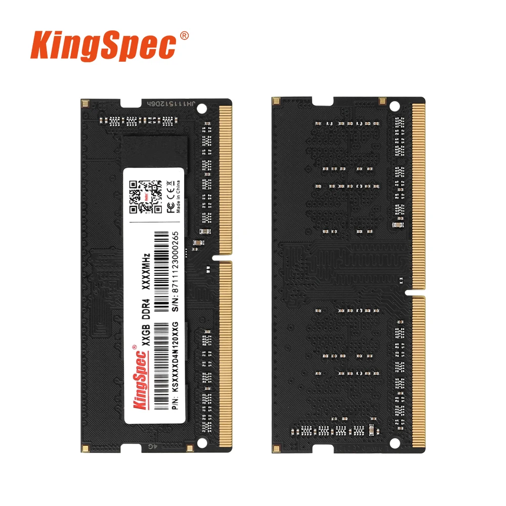 KingSpec-tarjeta de Memoria Ram Ddr4 para portátil, 8GB, 16GB, 32GB, 3200 MHz, 4gb, Notebook, 2666mhz, 3200 mhz, 1,2 V