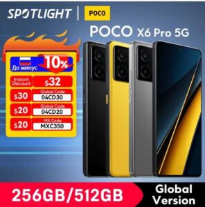 Poco X6 Pro 5G teléfono inteligente